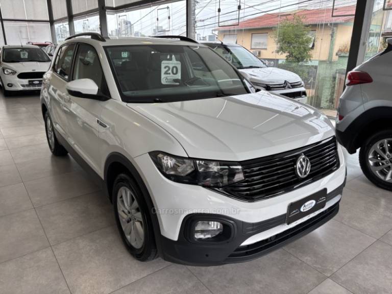 VOLKSWAGEN - T-CROSS - 2019/2020 - Branca - R$ 96.900,00
